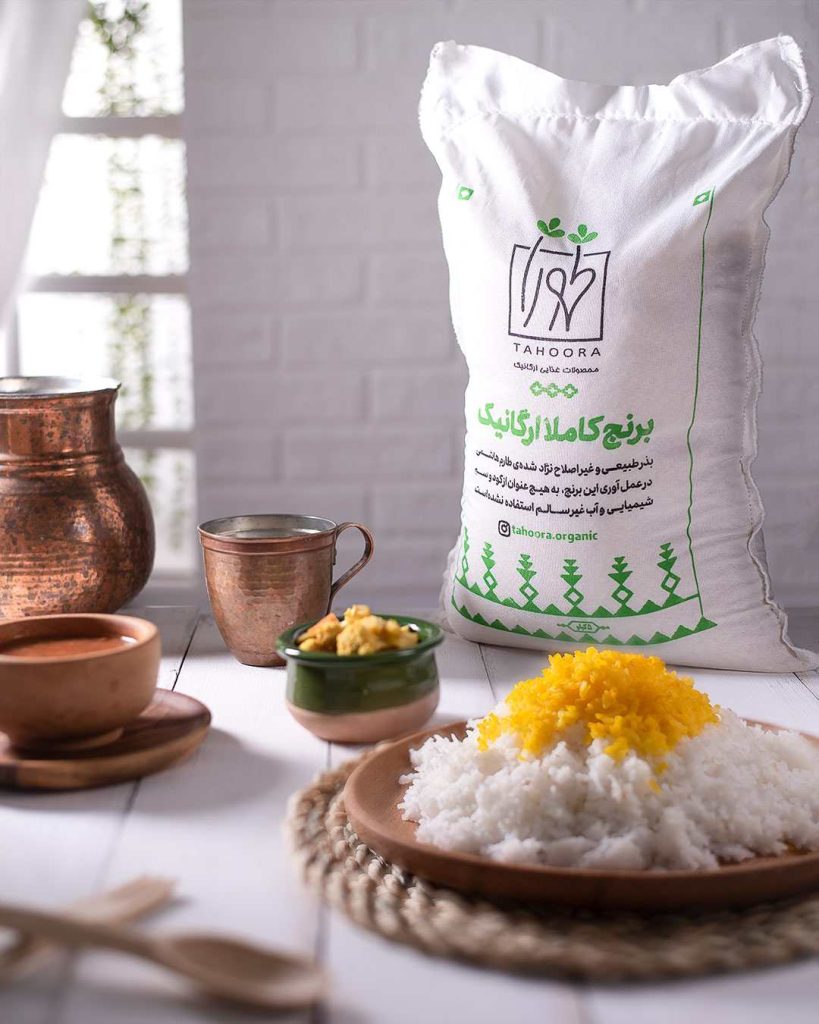 کیسه 5 کیلویی برنج طبیعی طهورا