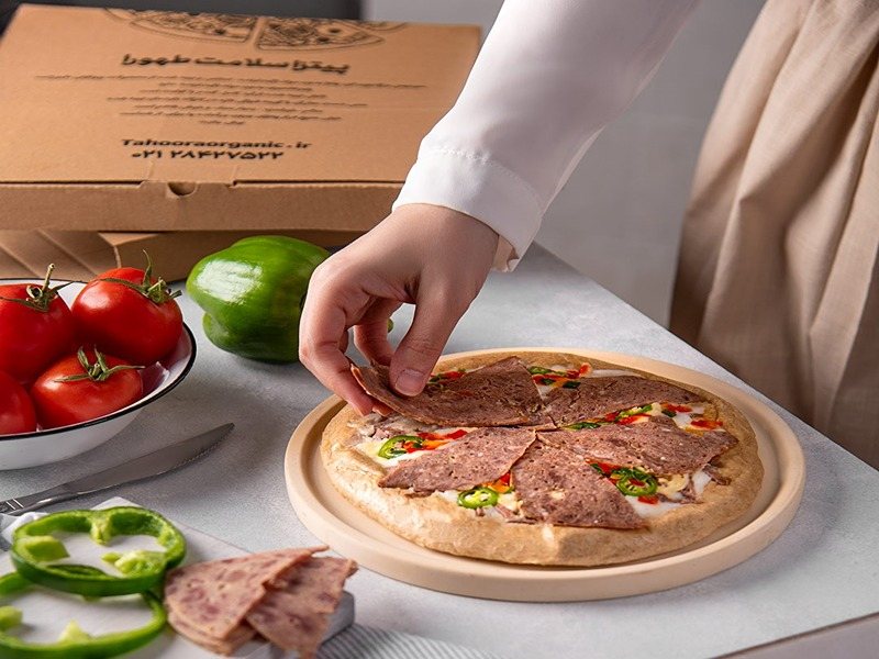 مواد اولیه پیتزا سلامت