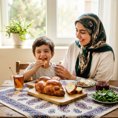 نان شیرمال حجیم گندم کامل - Image 2