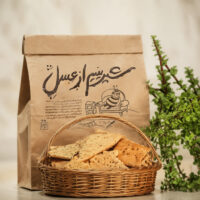 نان خشکه قندی گندم کامل